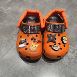 Naruto Anime Summer Men's Sandals Thick-Soled Non-Slip Slippers Sasuke Itachi Kakashi Breathable Toe-Cap Casual Beach Slippers