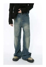 Men's Loose Straight-Leg Jeans
