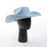 USPOP Wide Brim Wool Cowboy Hat – Unisex Felt Fedora