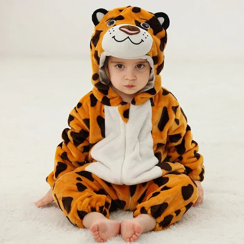 Cozy Lion King Baby Kigurumi Jumpsuit