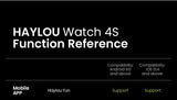 HAYLOU Watch 4S GPS Smartwatch 1.43” HD AMOLED Display 5 Satellite GPS Positioning 120+ Workout Modes Sport Fitness Smart Watch