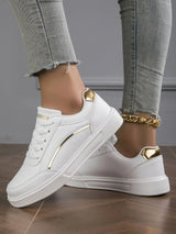 Baasploa Women’s Leather Platform Sneakers