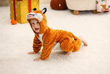 Plush Hooded Baby Winter Romper