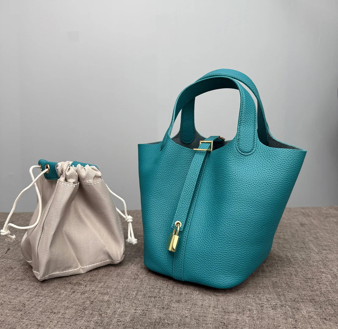 MENDY Women Bags Handbags Bucket Bag 18/22 Big Small Fashion Tote Bag Genuine Leather Luxury Quality Designers Lady Hand Bags