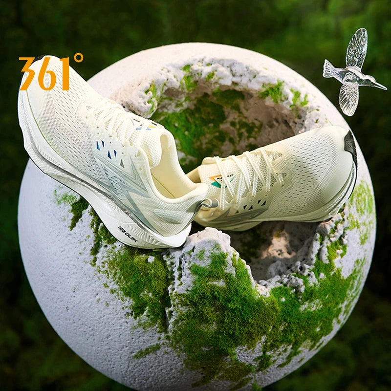 361 Degrees Flame 3.0 ET Men's Running Shoes Racing Marathon Stable Breathable Comfort Rebound Jogging Male Sneakers 672612245F
