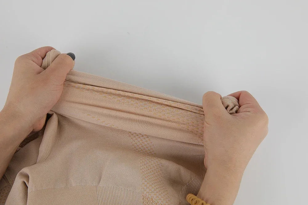 High-Waist Tummy Control Shaping Shorts