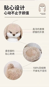 Fluffy Rabbit Plush Toy – Kawaii Stuffed Animal Doll