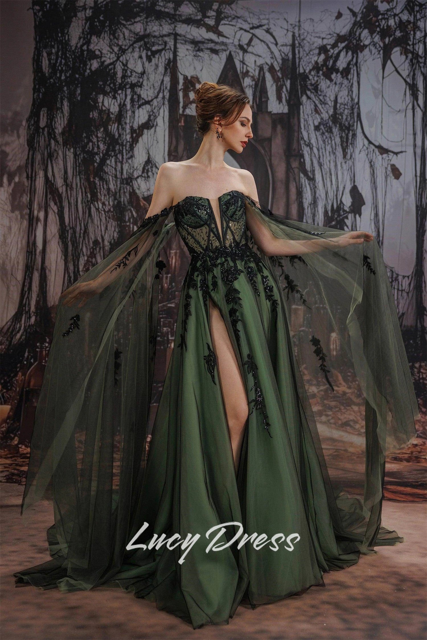 Sweetheart A-Line Tulle Gown | Prom & Bridal