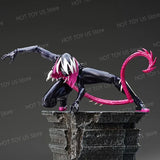 NEW KO KAIYODO REVOLTECH SPIDERMAN GWENOM Anime Action Figures Revoltech Amazing Yamaguchi Gwenom Venomized Gwen Stacy Model Toy