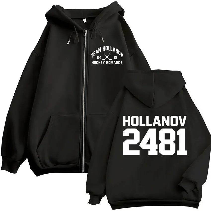 Ilya Rozanov 81 Boston Raiders Fleece Zip Hoodie