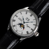Sugess Watch Tianjin ST25 Automatic Mechanical Movement Real Moonphase Men Watches Luxury Wristwatch Retro Reloj Hombre Sapphire