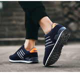 Men's Corduroy Lace-Up Casual Sneakers