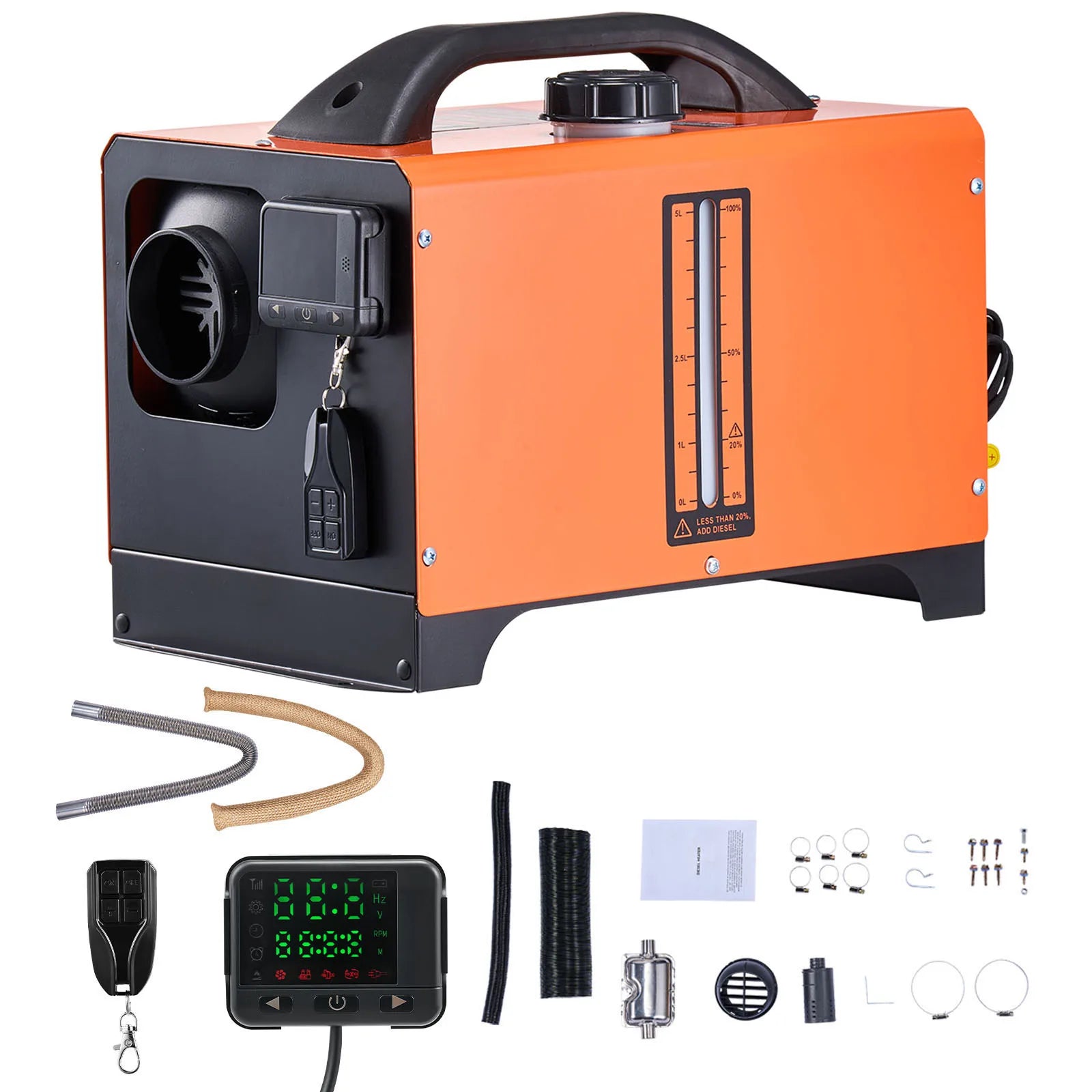 8KW Diesel Air Heater | Portable Parking Heater DC 12-24V