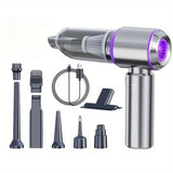 Cordless Handheld Vacuum 30000Pa | Brushless Motor 4-in-1