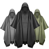 3-in-1 Waterproof Raincoat | Lightweight Outdoor Rain Cover