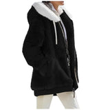 Women’s Casual Autumn & Winter Hooded Fleece Jacket