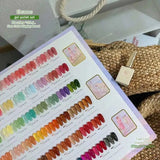 Eleanos 60-Piece Jelly Opal Gel Polish Set