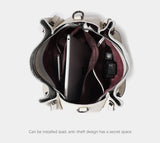 Zency Fashion Multifunctional Tote Handbag For Women 100% Genuine Leather Shoulder Crossbody Large Shopper Bag Underarm Red bag