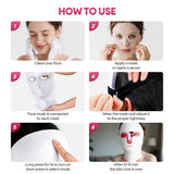 Wireless 7 Colors LED Face Neck Mask Rechargeable Photon Therapy Mask Red Light Skin Tightening Lifting Facial Beauty Device Home SPA Facial Care Machine