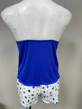 Lace Trim Camisole & Shorts Sleepwear Set