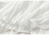 Women's Pleated Maxi Skirt – Elegant A-Line Beach Style