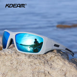 KDEAM Men's Polarized Cycling Sunglasses – TR90 Frame