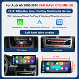Road Top Touchscreen Display for Audi A5 S5 | CarPlay & Android Auto
