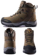 GOLDEN CAMEL Waterproof Hiking Shoes Men and Women Outdoor Anti-Slip Climbing Trekking Shoes for Men 2023 Leather Hiking Boots