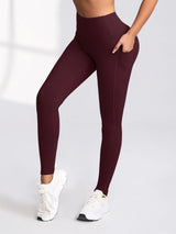 Women's High-Waist Stretch Leggings with Pockets