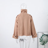 Women's Stand Collar Zip Jacket – Autumn/Winter