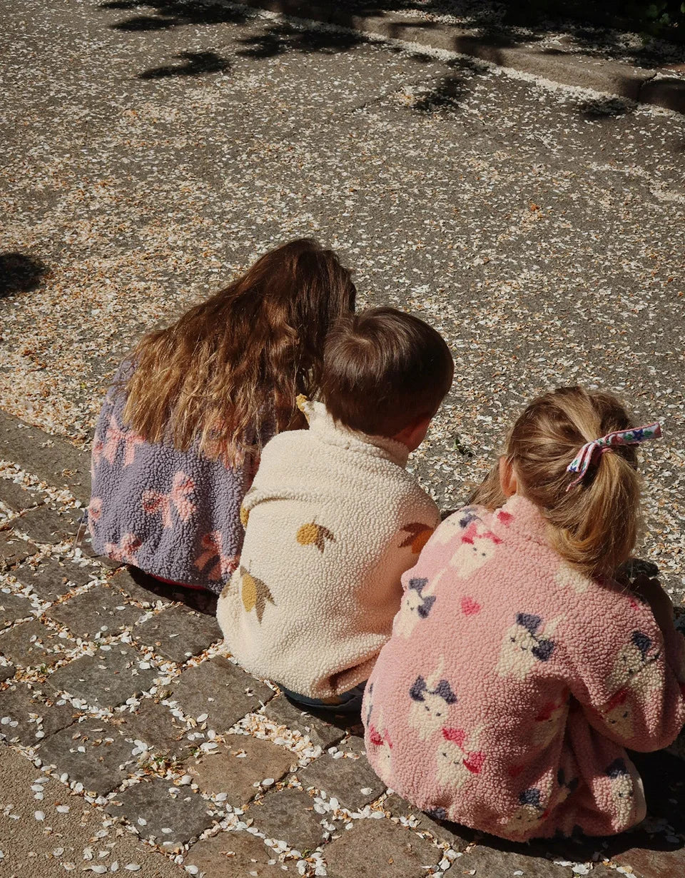 Kids' Sequin Lambswool Winter Jacket