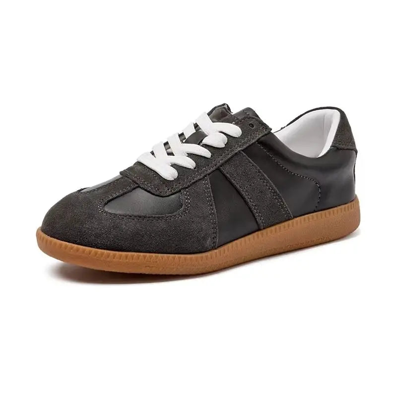 DIMANYU Women's Genuine Leather Bow Flats | Sizes 35–44