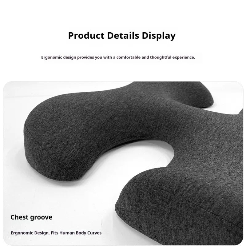 Professional Salon Facial Pillow for Face Down Massage, Ergonomic Face Cradle with Breathing Hole for Spa,Facial,Lash Extensions