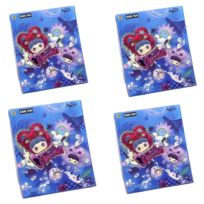 Maymei Crazy Circus Vinyl Plush Blind Box Bag Pendant Decoration Accessories Doll Cute Keychain Mystery Box Surprise Toy Gift