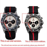 Tactical Frog FXD2 Titanium Diving Watch For Men 20ATM Chronograph VS75B Solar-powered Quartz Movement Watch BGW9 Super Luminous