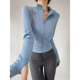 Quick-Dry Performance Yoga Jacket
