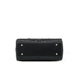 ZOOLER Women First Cow Genuine Leather Handbag Elegant Single Shoulder Bag Business Women Large Purses Saddle Black New#YC336