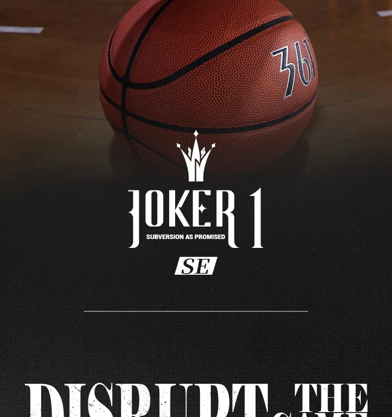 361 Degrees Joker 1 SE Men Basketball Shoe New Trendy Leather Lightweight Shock-Absorbing Wear-resistant Male Sneakers 672521123
