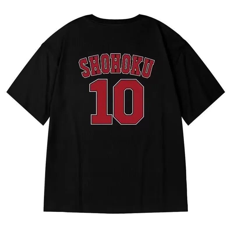 Men’s Oversized Number 10 Basketball T-Shirt