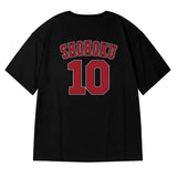 Men’s Oversized Number 10 Basketball T-Shirt