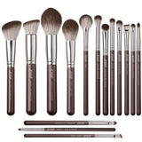 Jessup 15-Piece Professional Makeup Brush Set