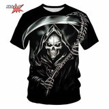 Men's Skull Beer Graphic T-Shirt