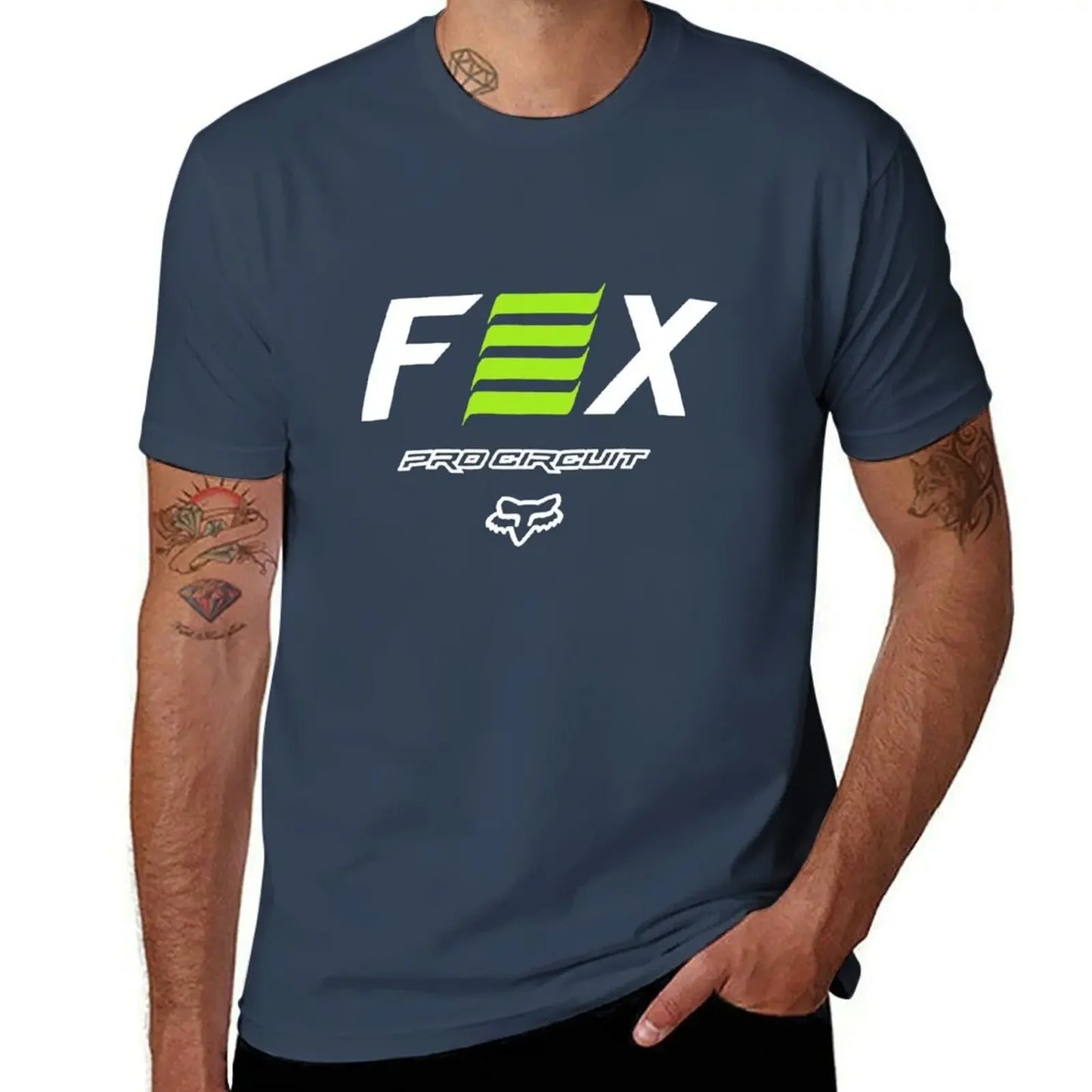 Men's Graphic Print Casual Tee – Relaxed Fit