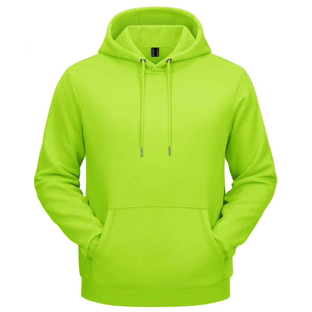 TACVASEN Autumn Winter Fleece Hoodies Mens Thermal Warm Hooded Sweatshirts Pockets Casual Hoodies Pullover Tops Male