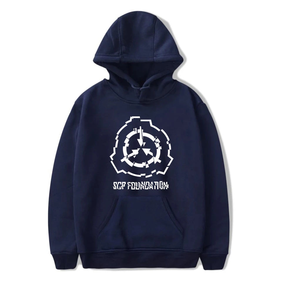 Scp Foundation Hoodie 2025 New Autumn Winter Fashion Men Women Soft Warm Casual Sweatshirt Black Comfortable streetwear