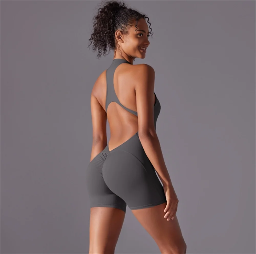High-Intensity Compression Yoga Jumpsuit