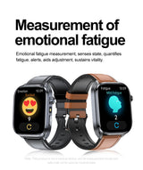 ECG+PPG Health Smartwatch – AI Body Analysis & BT Calling