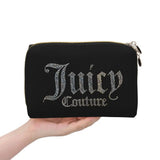J-Juicy-C-Couture Makeup Bag Zipper Pouch Travel Cosmetic Bags Large Leather Portable Cosmetic Bag for Women