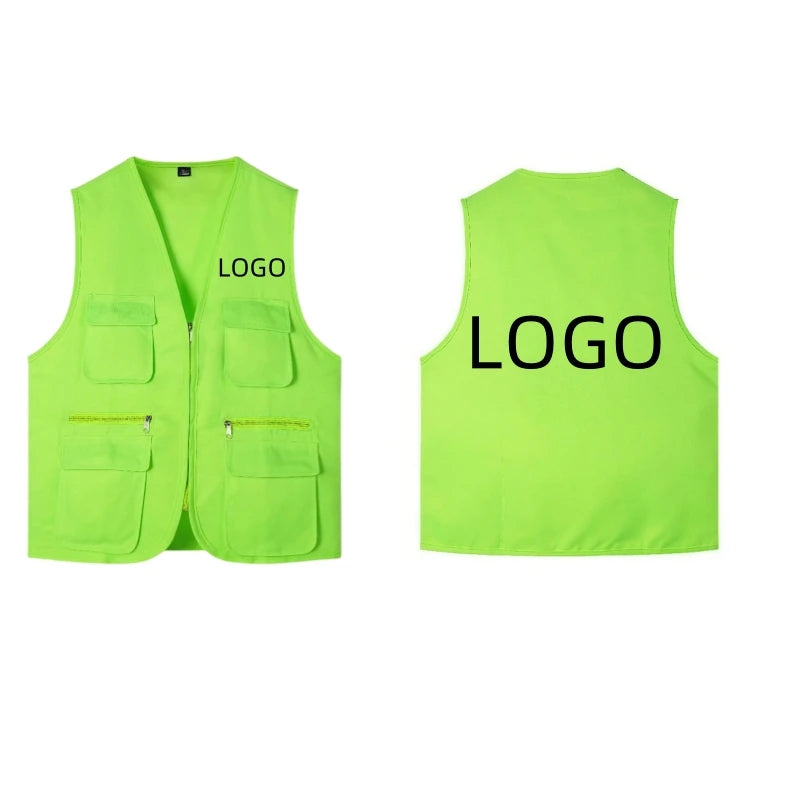 Men's Multi-Pocket Safari Vest – Lightweight All-Season Outerwear