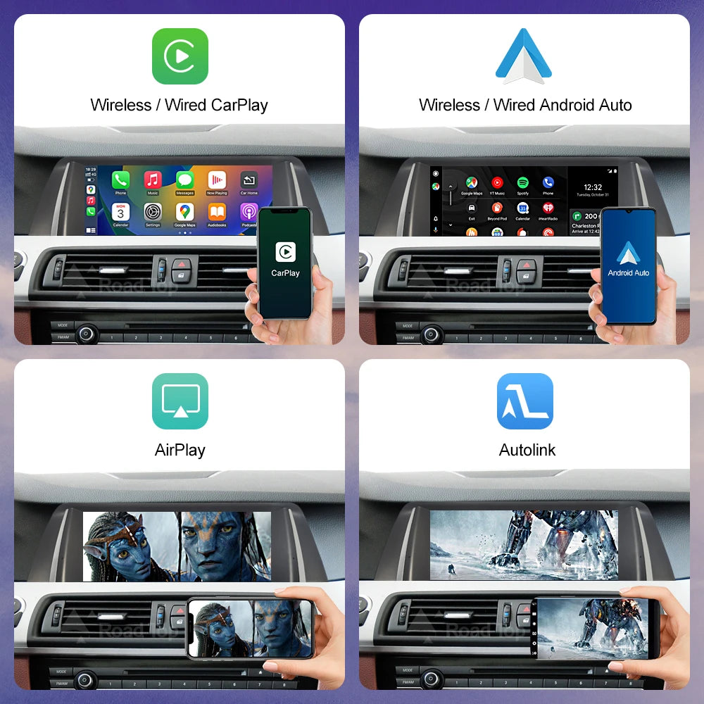 BMW 5 Series F10/F11 Multimedia Touch Screen | CarPlay & Android Auto